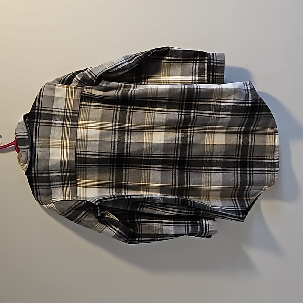 Plaid shacket - oversized - Picture 4 of 4
